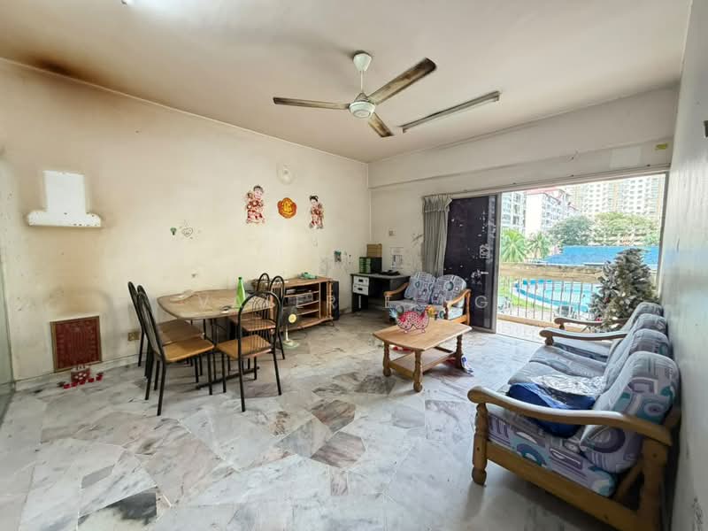 Kondominium untuk Dijual di Petaling Indah Condominiums - Valerie Ng - Living Room - PropertyGuru.com.my