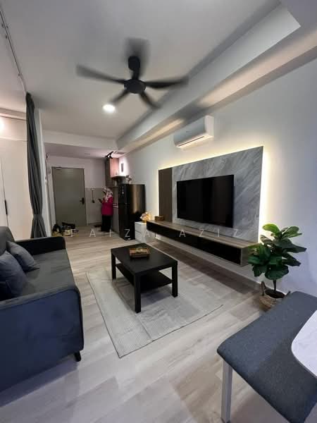 Kediaman Servis untuk Dijual di Bali Residences - Faiza Aziz - Living Room - PropertyGuru.com.my