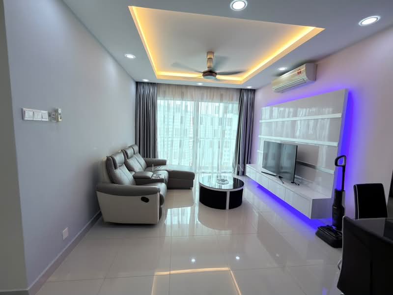 Condominium for Sale at Gardens Ville - Eric Kang - Living Room - PropertyGuru.com.my