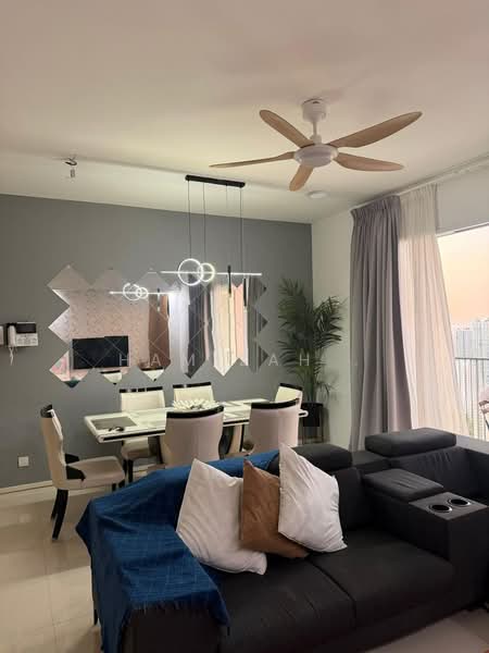 Condominium for Sale at Verdi Eco-Dominiums - Hamizah . - Living Room - PropertyGuru.com.my