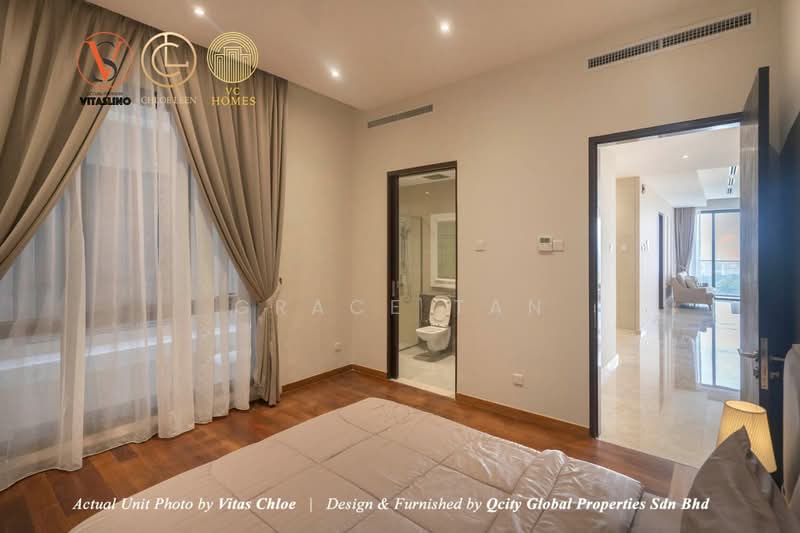 Service Residence for Rent at The Manor - Grace Tan - Bedroom - PropertyGuru.com.my