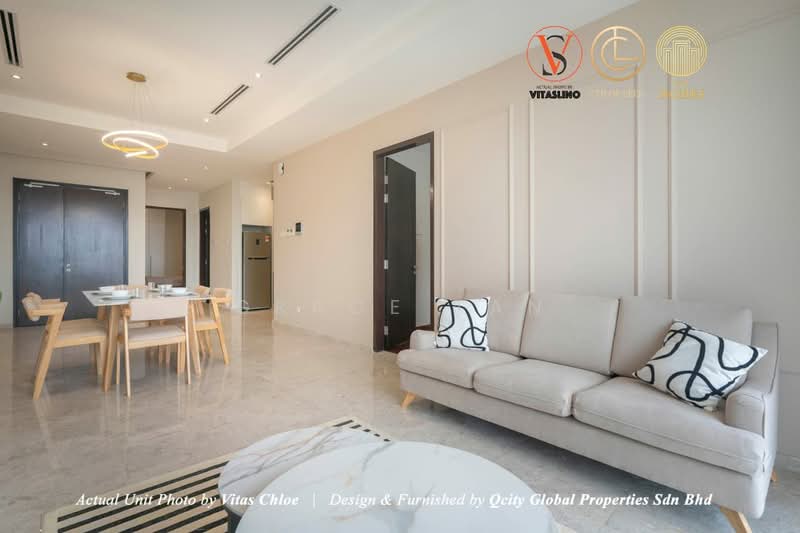 Service Residence for Rent at The Manor - Grace Tan - Living Room - PropertyGuru.com.my
