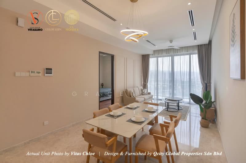 Service Residence for Rent at The Manor - Grace Tan - Living Room - PropertyGuru.com.my