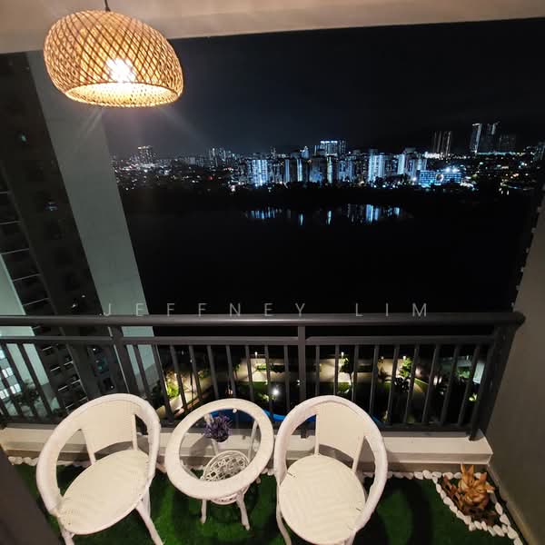 Service Residence for Rent at Baron Residence @ Lake City - Jeffney Lim - Balcony - PropertyGuru.com.my