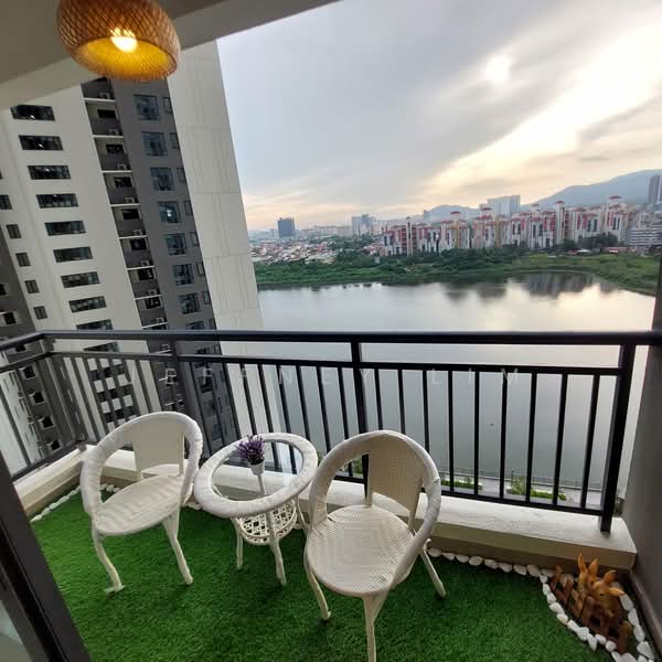 Service Residence for Rent at Baron Residence @ Lake City - Jeffney Lim - Balcony - PropertyGuru.com.my