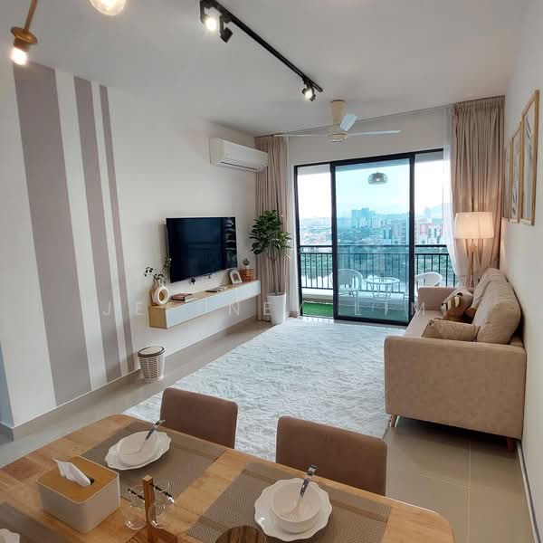 Service Residence for Rent at Baron Residence @ Lake City - Jeffney Lim - Living Room - PropertyGuru.com.my