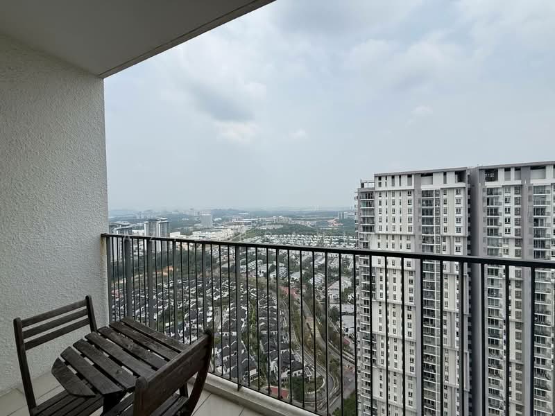 Condominium for Rent at Verdi Eco-Dominiums - Azizirrahim . - Balcony - PropertyGuru.com.my