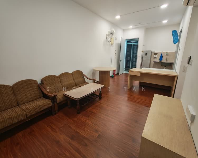 Kediaman Servis untuk Dijual di Gaya Resort Homes - Sinclair Tan - Living Room - PropertyGuru.com.my