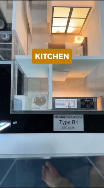 Apartment for Sale at Residensi Wilayah @ Residensi Sentral - Iryani Akhwan - Kitchen - PropertyGuru.com.my