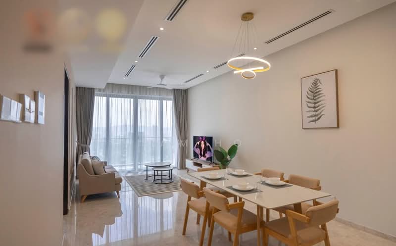 Servis Apartment untuk Disewa di The Manor - Sam Ho - Living Room - PropertyGuru.com.my
