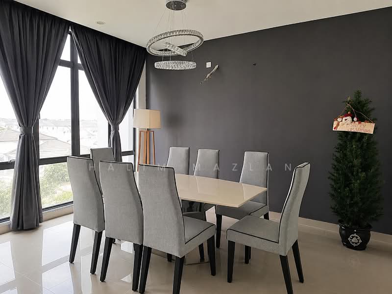 Kondominium untuk Disewa di Alam Desa @ Park Village - Halim Mazlan - Dining Room - PropertyGuru.com.my