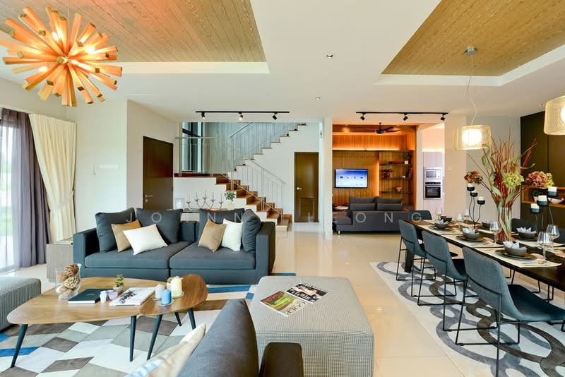 Semi-Detached House for Sale in Cyberjaya (Selangor) - Johnny Leong - Living Room - PropertyGuru.com.my