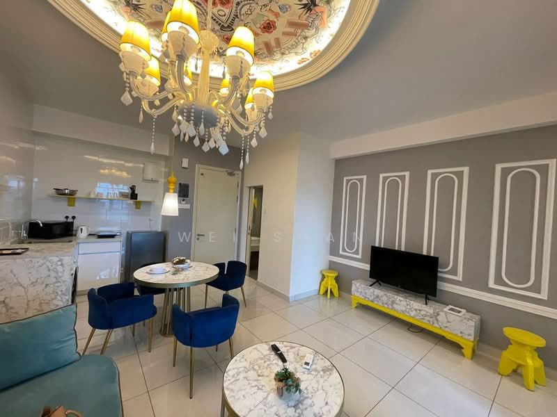 Service Residence for Rent at Arte Mont Kiara - Wei Shan - Living Room - PropertyGuru.com.my
