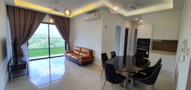 Servis Apartment untuk Disewa di Skyluxe On The Park Bukit Jalil - Calvin Poh - Living Room - PropertyGuru.com.my