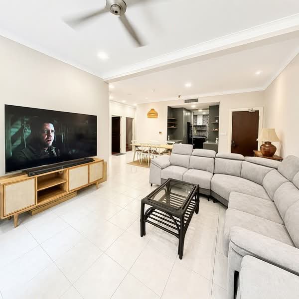 Condominium for Sale at D'Melor Condominium - Jared Wong - Living Room - PropertyGuru.com.my