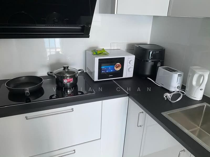 Kondominium untuk Disewa di Queens Residences Q1 @ Queens Waterfront - Vivian Chan - Kitchen - PropertyGuru.com.my