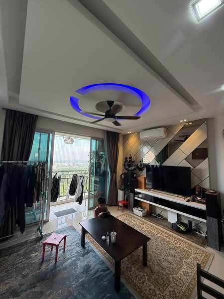 Service Residence for Sale at Vida Heights - Andy Low - Living Room - PropertyGuru.com.my