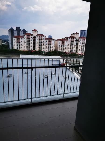 Servis Apartment untuk Dijual di Fortune Centra - John Lai - Balcony - PropertyGuru.com.my