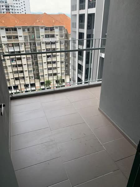Servis Apartment untuk Dijual di Fortune Centra - John Lai - Balcony - PropertyGuru.com.my