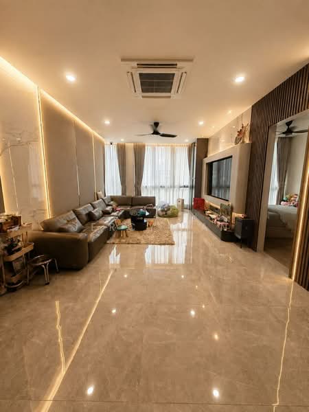 Semi-Detached House for Sale in Taman Prima Impian (Segambut) - Jercy Tan - Living Room - PropertyGuru.com.my