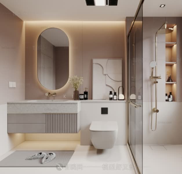 Pangsapuri untuk Dijual di Garden Tower - Kiki Bu - Bathroom - PropertyGuru.com.my