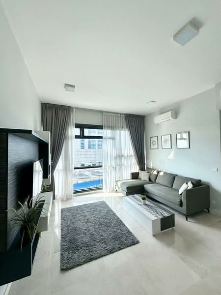 Service Residence for Rent at Vogue Suites One - Evan Chan - Living Room - PropertyGuru.com.my