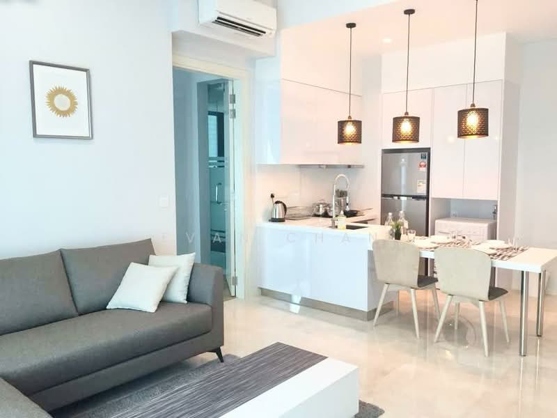 Service Residence for Rent at Vogue Suites One - Evan Chan - Living Room - PropertyGuru.com.my
