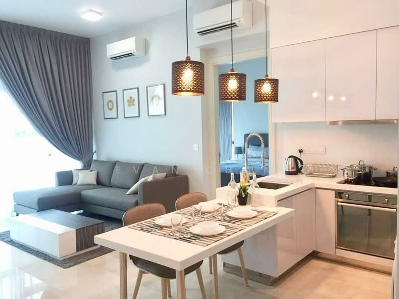 Service Residence for Rent at Vogue Suites One - Evan Chan - Living Room - PropertyGuru.com.my