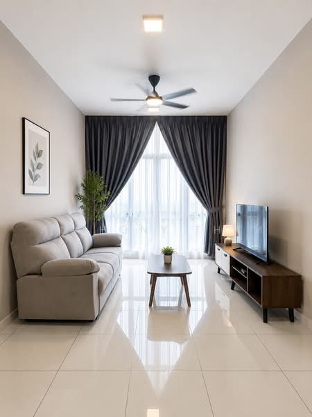 Service Residence for Rent at Setia Sky 88 - Anthony Tham - Living Room - PropertyGuru.com.my