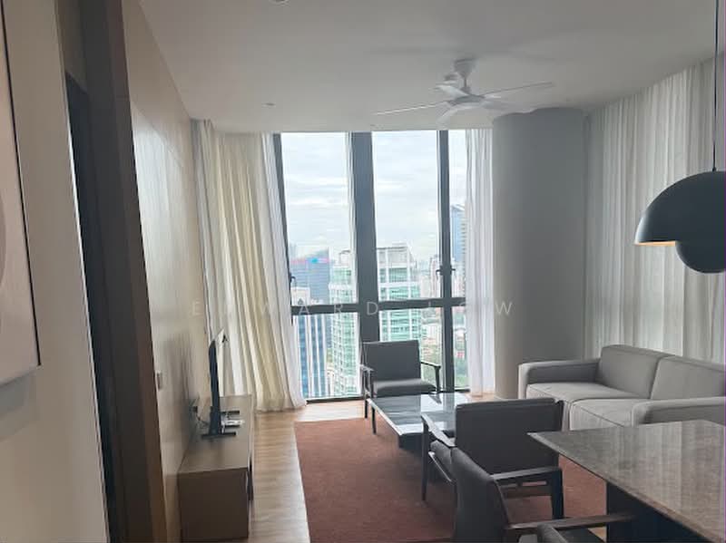 Kediaman Servis untuk Dijual di The Conlay - Edward Low - Living Room - PropertyGuru.com.my