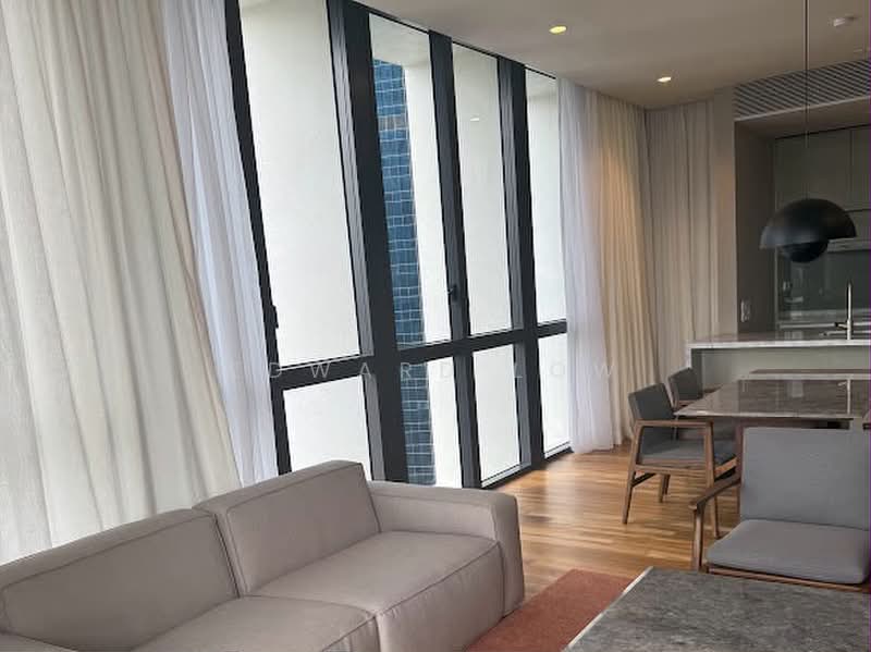 Kediaman Servis untuk Dijual di The Conlay - Edward Low - Living Room - PropertyGuru.com.my