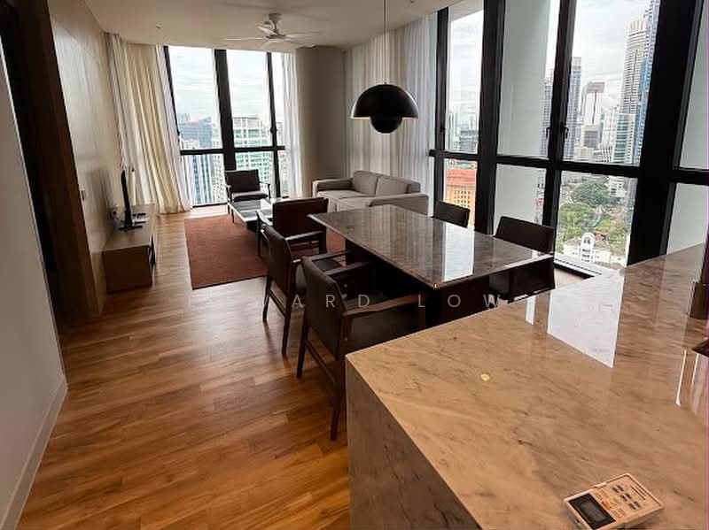 Kediaman Servis untuk Dijual di The Conlay - Edward Low - Living Room - PropertyGuru.com.my