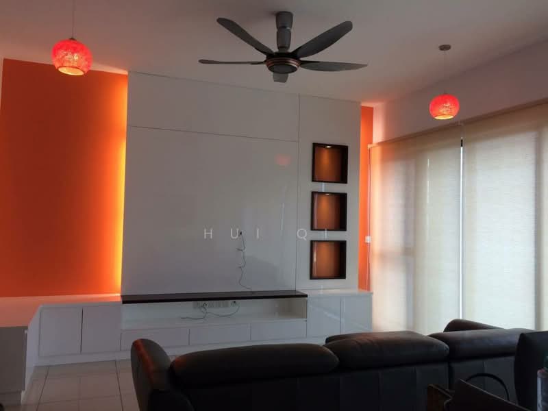 Servis Apartment untuk Disewa di Setia SKY Residences - Hui Qi - Living Room - PropertyGuru.com.my