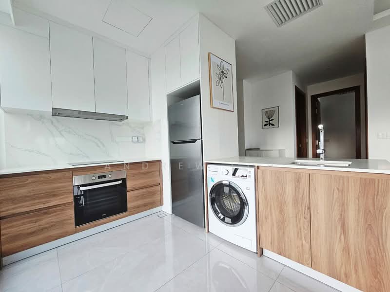 Kediaman Servis untuk Disewa di Core Residence @ TRX - Andrew Loh - Kitchen - PropertyGuru.com.my