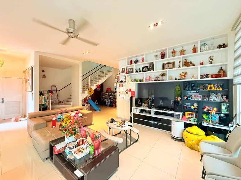 Rumah Berkembar untuk Dijual di Cyberjaya (Selangor) - Farhan Rafael - Living Room - PropertyGuru.com.my