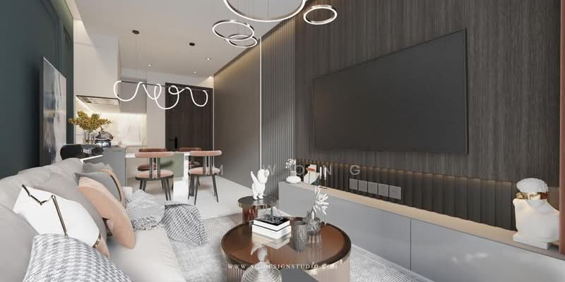 Service Residence for Rent at Southlink - TM Wong - Living Room - PropertyGuru.com.my