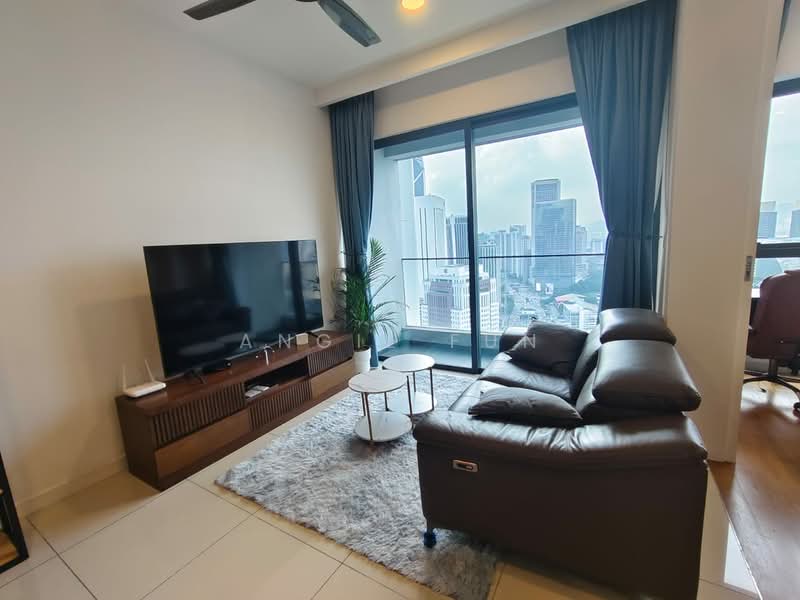 Service Residence for Sale at Aria - Angie Fun - Living Room - PropertyGuru.com.my