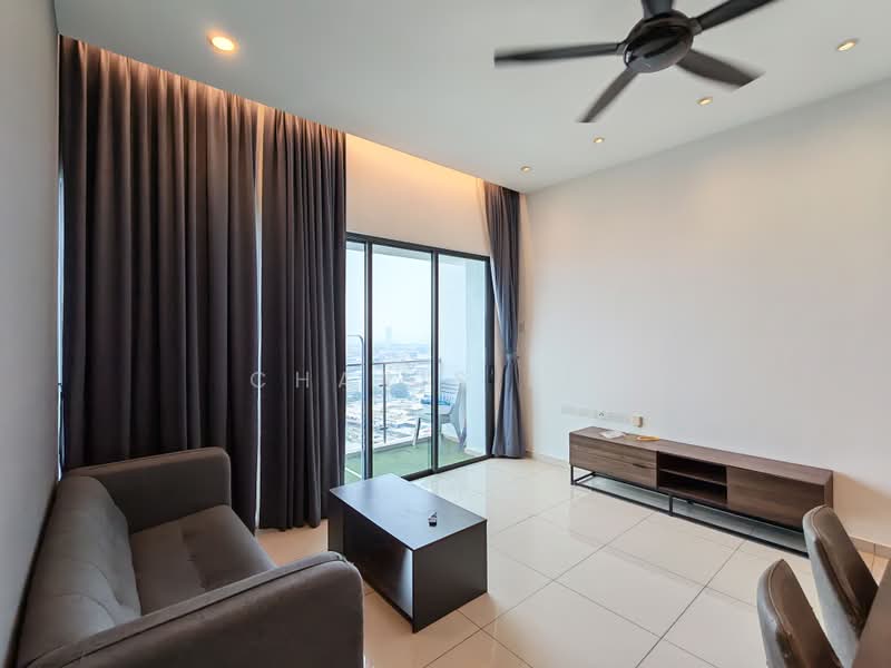 Kediaman Servis untuk Dijual di PJ Midtown - Charis Lee - Living Room - PropertyGuru.com.my