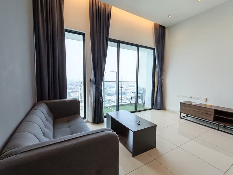 Kediaman Servis untuk Dijual di PJ Midtown - Charis Lee - Living Room - PropertyGuru.com.my