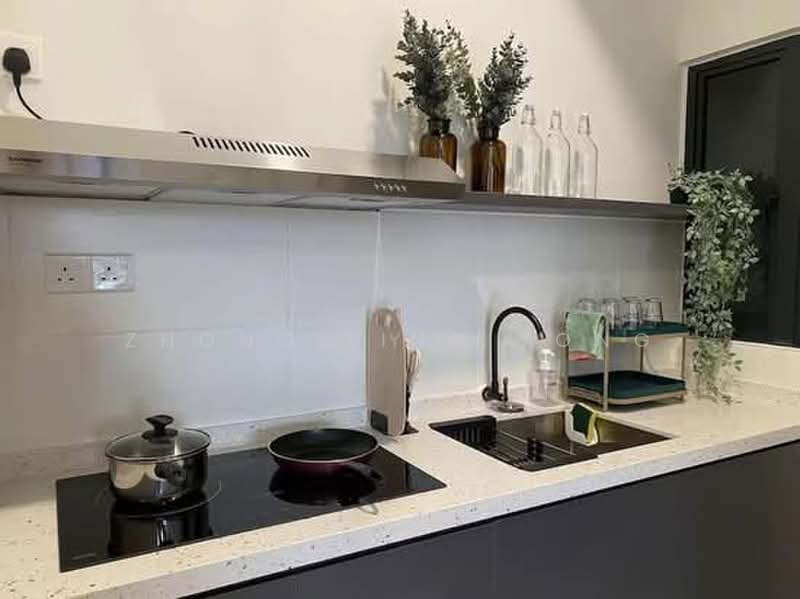 Condominium for Rent at Platinum Arena - Zhong Ling Yong - Kitchen - PropertyGuru.com.my