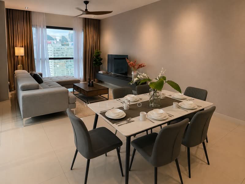 Service Residence for Rent at Aria - Wil Koh - Living Room - PropertyGuru.com.my