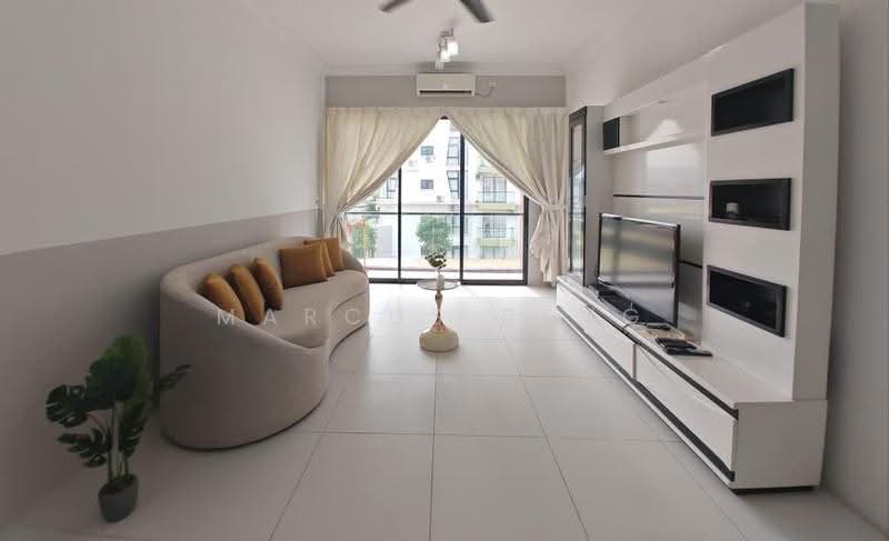 Condominium for Sale at Treetops Residence - Marcus Seng - Living Room - PropertyGuru.com.my