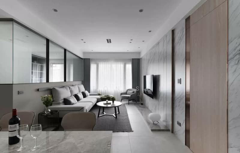 Service Residence for Sale at Arte Star - Aaron Soh - Living Room - PropertyGuru.com.my