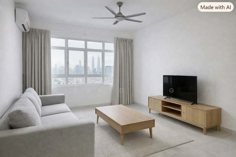 Kediaman Servis untuk Disewa di TR Residence - Richard Ling - Living Room - PropertyGuru.com.my
