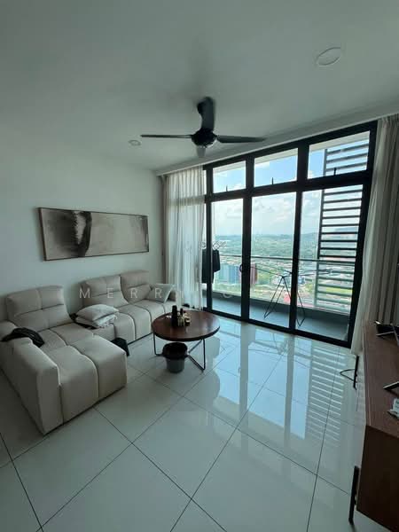 Service Residence for Sale at Green Haven - Merry Chua - Living Room - PropertyGuru.com.my