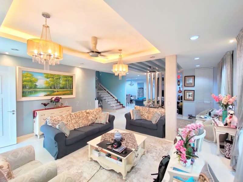 Rumah Berkembar untuk Dijual di Cahaya Spk (Shah Alam) - Azhar Mohd - Living Room - PropertyGuru.com.my