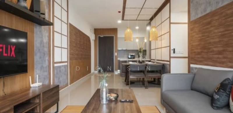Service Residence for Rent at M Vertica - Dion Sin - Living Room - PropertyGuru.com.my