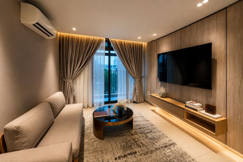 Service Residence for Sale at Bodaiju Residences - Kevin Tan - Living Room - PropertyGuru.com.my