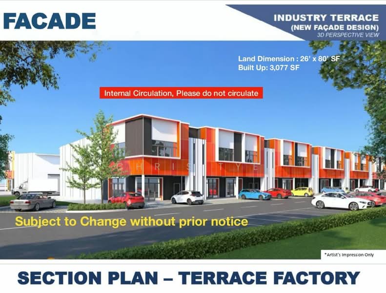 Terrace Factory for Rent in Bandar Baru Puncak Alam (Puncak Alam) - Chris Tye - Exterior - PropertyGuru.com.my