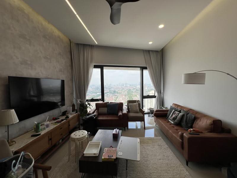 Service Residence for Rent at Sapphire Paradigm - Key Ling - Living Room - PropertyGuru.com.my